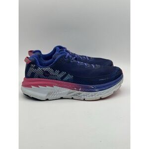 Hoka One One Bondi 5 Womens Size 7 Purple Athletic Shoes 1014759 BSTW